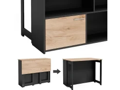 Mesa de bar carvalho goldkraft 116x37x90.5 dominic