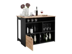 Mesa de bar carvalho goldkraft 116x37x90.5 dominic