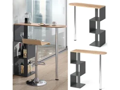 Mesa de bar carvalho goldkraft 113x39.8x111.8 vincent
