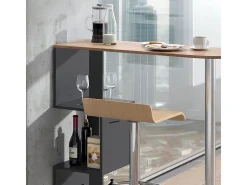 Mesa de bar carvalho goldkraft 113x39.8x111.8 vincent