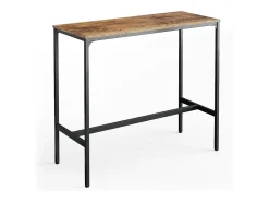 Mesa de bar madeira antiga 120x50x105 fyrk