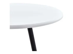 Mesa de bar 60x107,5 cm MDF branco PT319427