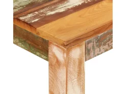 Mesa de bar 112x55x108 cm madeira recuperada maciça