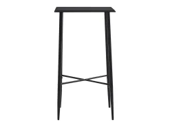 Mesa de bar 60x60x111 cm MDF preto PT665778