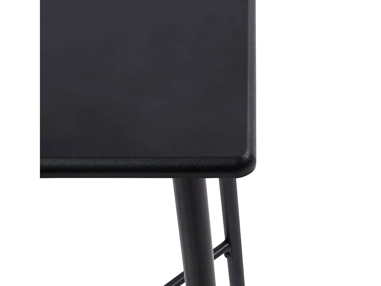 Mesa de bar 60x60x111 cm MDF preto PT665778