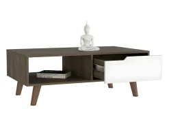 Mesa de café Oslo, com gaveta