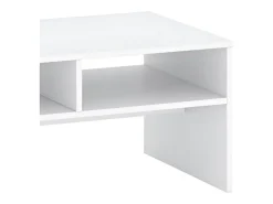 Mesa de centro - aglomerado - branca - ROVEN