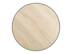 Mesa de centro Ø35 cm MDF carvalho sonoma