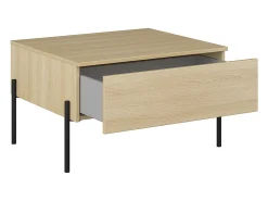Mesa de centro 1 gaveta Lucilla madeira 42,7cm