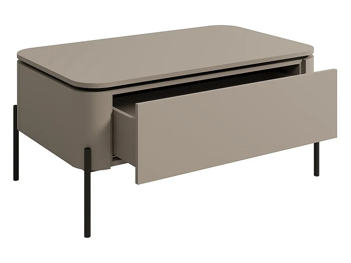 Mesa de centro 1 gaveta toupeira 46,8cm
