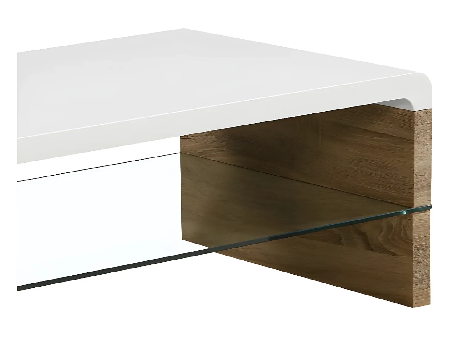 Mesa de centro - MDF - branca - SILEX