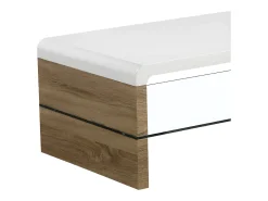 Mesa de centro - MDF - branca - SILEX