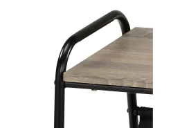 Mesa de centro - MDF - preta - NODO