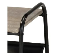 Mesa de centro - MDF - preta - NODO