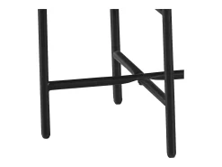 Mesa de centro - MDF e metal - Castanho - MAKINA