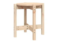 Mesa de centro Ø 42,5x45 cm madeira de pinho maciça PT933749