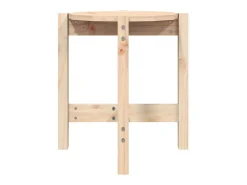 Mesa de centro Ø 42,5x45 cm madeira de pinho maciça PT933749