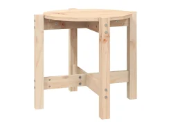 Mesa de centro Ø 52,5x45 cm madeira de pinho maciça PT622147
