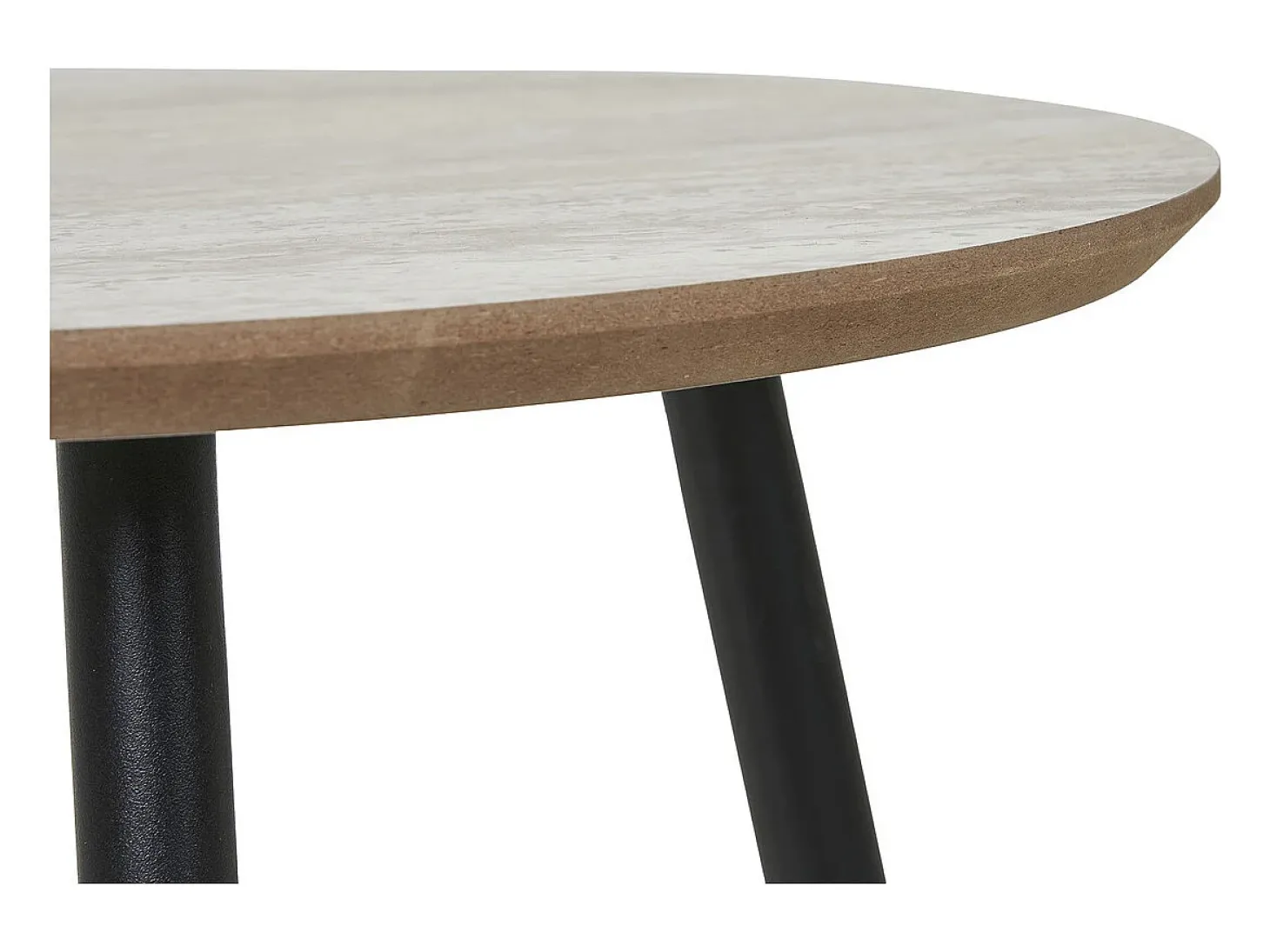 Mesa de Centro Aalst, Bege, 55x55x45 cm, Kendra Home