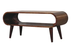 Mesa de centro Amaya em estilo nórdico.