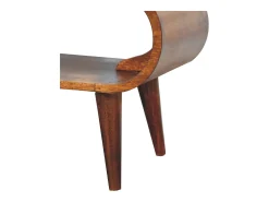Mesa de centro Amaya em estilo nórdico.