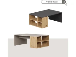 Mesa de centro antracite 90x60x33.6 danny