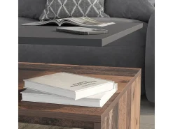 Mesa de centro antracite 90x52.6x42.2 amato
