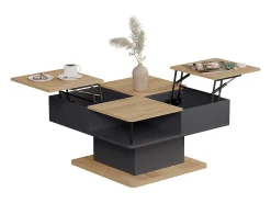 Mesa de centro antracite 80x45x80 movira