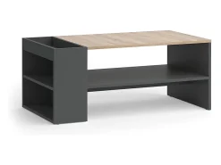 Mesa de centro antracite/sonoma 100x55x42 wido