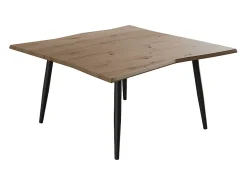 Mesa de centro artesão 80x80x40 yan