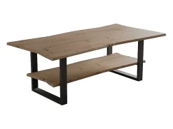 Mesa de centro artesão 120x60x40 yan