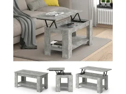 Mesa de centro betão 100x50x50 lorenz