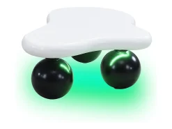 Mesa de centro branca - Mesa de centro com iluminação LED e pés redondos pretos - design em forma de nuvem - para sala de estar e quarto de criança