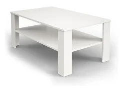 Mesa de centro branco 100x60x42