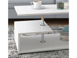 Mesa de centro branco 91x52.6x41 guillermo