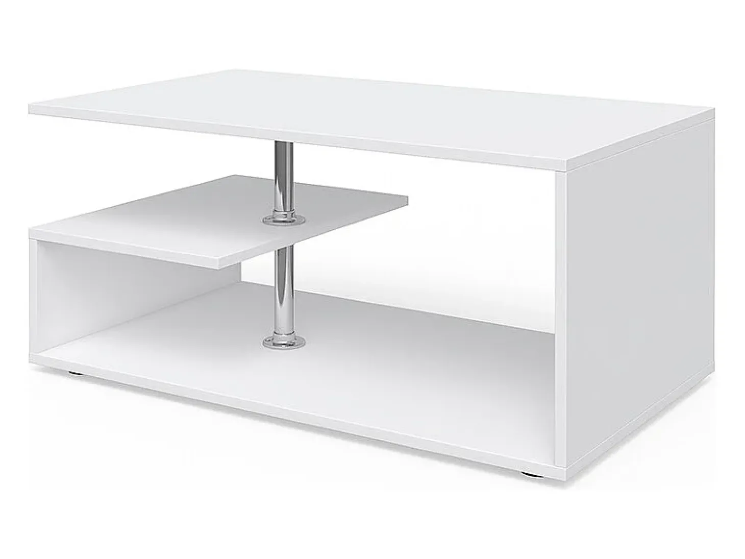 Mesa de centro branco 91x52.6x41 guillermo