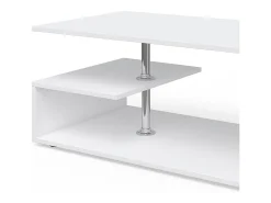 Mesa de centro branco 91x52.6x41 guillermo