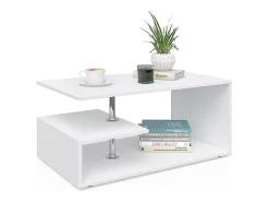 Mesa de centro branco 91x52.6x41 guillermo