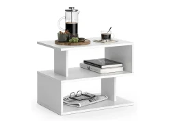 Mesa de centro branco 59x39x45.4 shelby