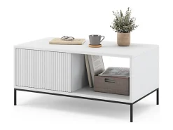 Mesa de centro branco 90x50x45 eliza