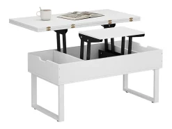 Mesa de centro branco 100x50x48.5 lifty