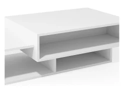 Mesa de centro branco 105x60x32 bari
