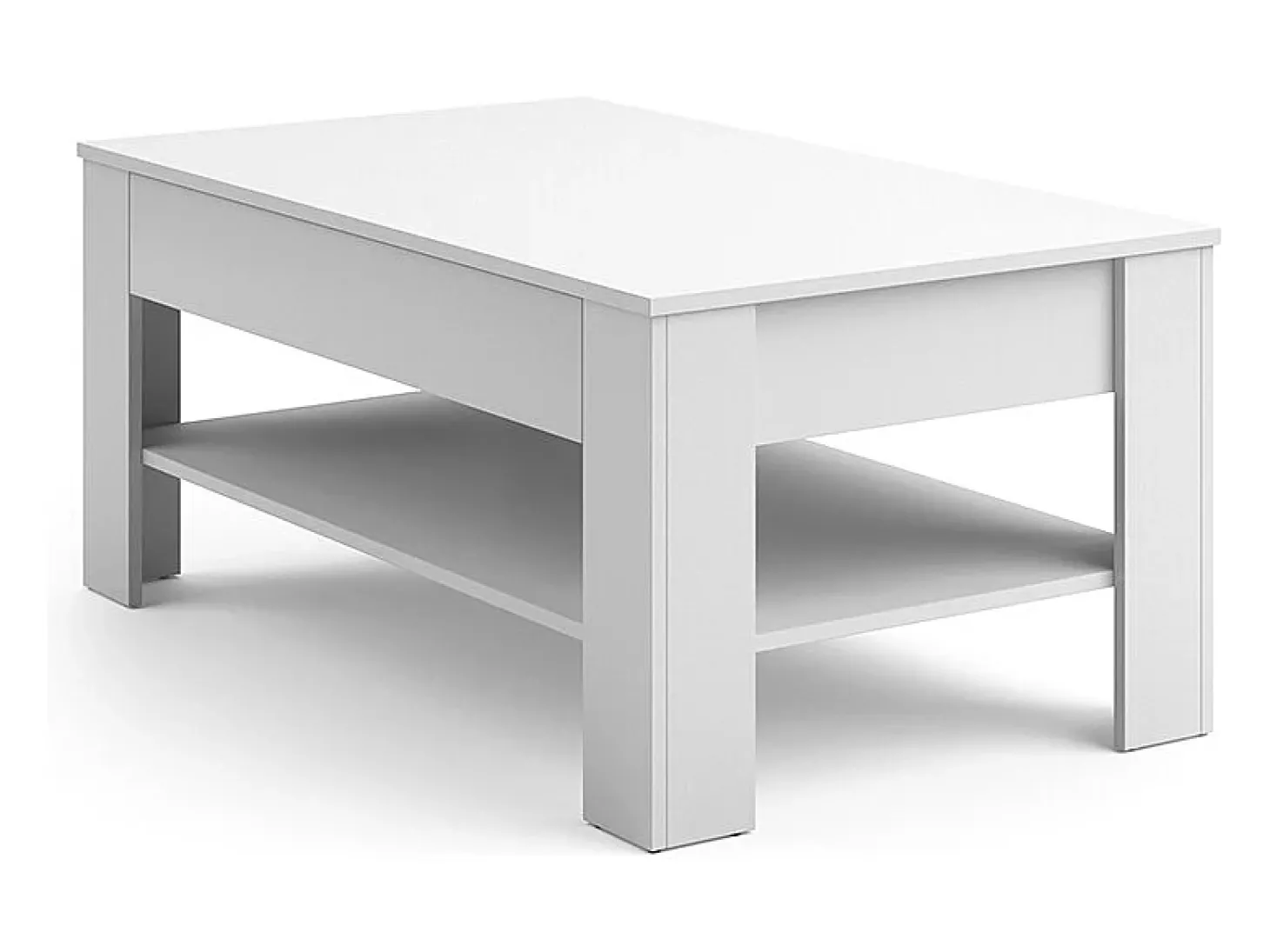 Mesa de centro branco 92.2x65x48 milan