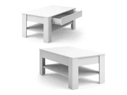 Mesa de centro branco 92.2x65x48 milan