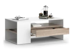 Mesa de centro branco 110x60x45.5 fabien