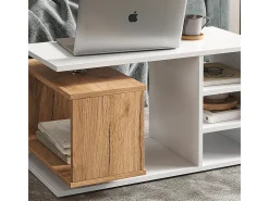 Mesa de centro branco 88x35x40 rafi