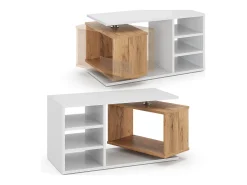 Mesa de centro branco 88x35x40 rafi