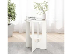 Mesa de centro branco 40x40x50.5 vareo