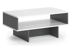 Mesa de centro branco/antracite 80x46.2x35.4 josef