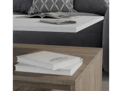 Mesa de centro branco/sonoma 90x52.6x42.2 amato